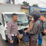 Tabrakan Beruntun di Bogor Utara, Suzuki Carry Hantam PCX dan Truk