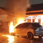 Ditinggal Bertamu, Mobil Warga Terbakar di Kampung Nagrog Citeureup