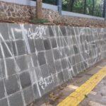 Vandalisme Coret Jalur Pedestrian Ahmad Yani, Warga Minta Pemkot Bogor Bertindak