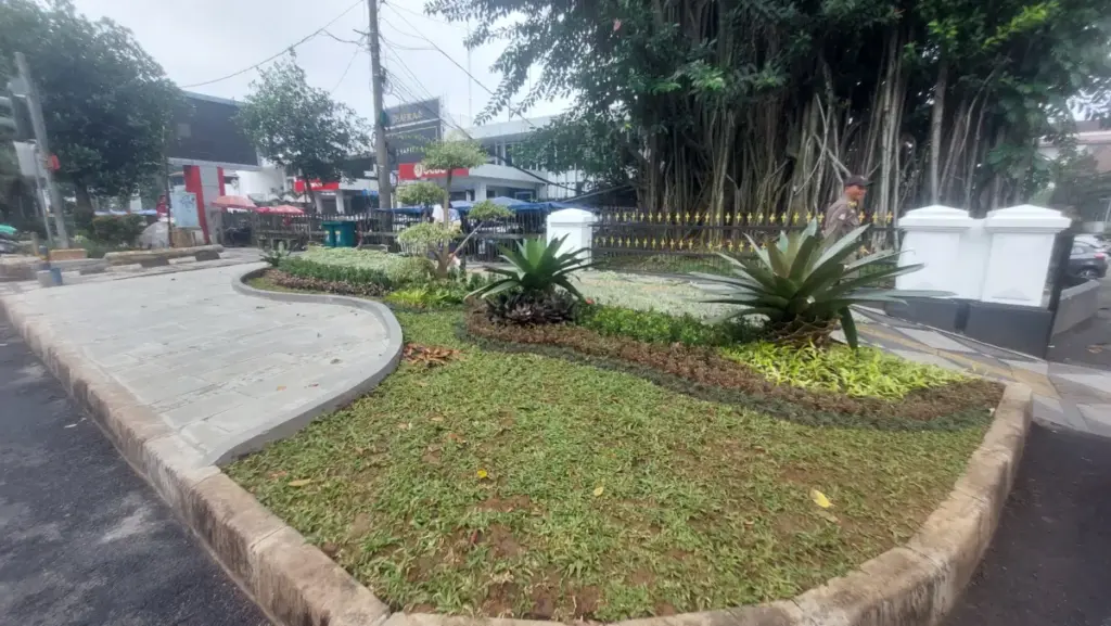 Bekas Pohon Karet Kebo Disulap Jadi Taman, Wajah Baru Ruang Hijau di Balai Kota Bogor