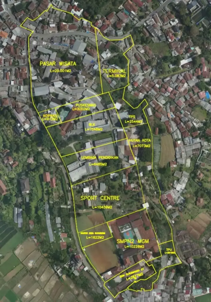Kecamatan Megamendung Rubah Simpang Pasar Sukamanah Jadi Kawasan Terpadu Moder
