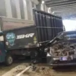 7 Mobil Tabrakan Beruntun di Underpass Ciawi