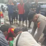 Detik-Detik Kecelakaan Maut di Jalan Jakarta–Bogor, Pemotor Tewas Ditempat