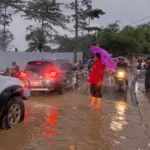 Hujan Deras Rendam Dua Desa Dekat Kediaman Presiden