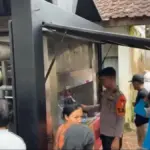 Polres Bogor Gandeng Brimob Cikeas Bangun Dapur Umum dan Fasilitas Air Bersih