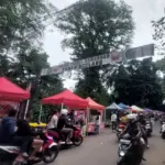 Ramainya Pasar Takjil Perdana di Taman Heulang, Warga Bogor Antusias Ngabuburit