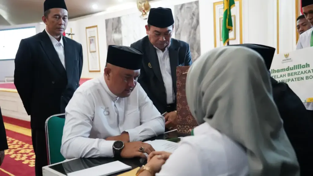 Bupati Bogor Rudy Susmanto Ajak Warga Salurkan Zakat melalui BAZNAS saat Ramadan