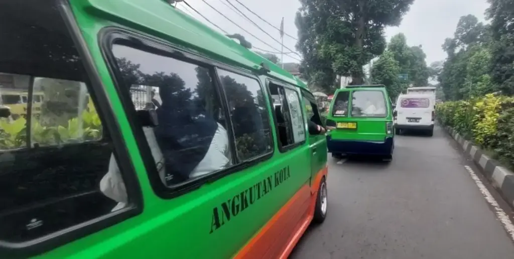 Libur Lebaran 2026, Angkot di Kota Bogor Tetap Beroperasi Normal