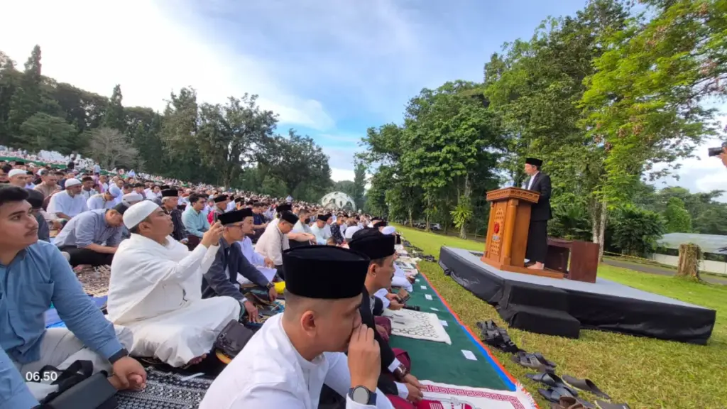Kebun Raya Bogor Jadi Lokasi Salat Idulfitri, Warga Bisa Masuk Tanpa Tiket