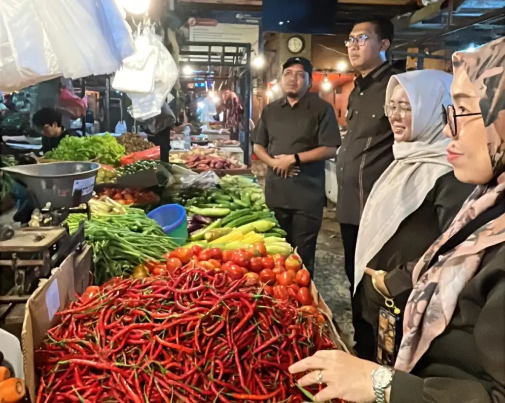 Pasca Lebaran, Harga Bahan Pokok di Pasar Cibinong Stabil