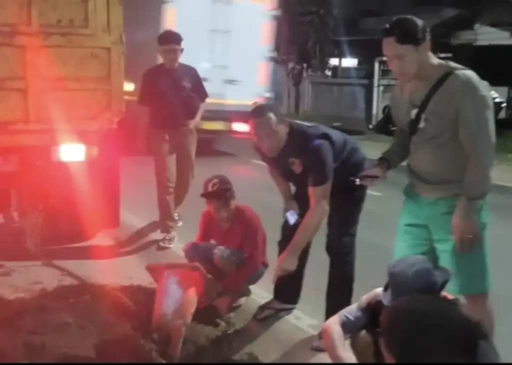 Polsek Cileungsi Bongkar Sindikat Pencurian Kabel Bawah Tanah PT Telkom