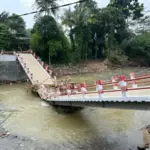 Jembatan Baru Rp1 M di Rumpin Ambruk Kualitas Proyek Desa Gobang Dipertanyakan