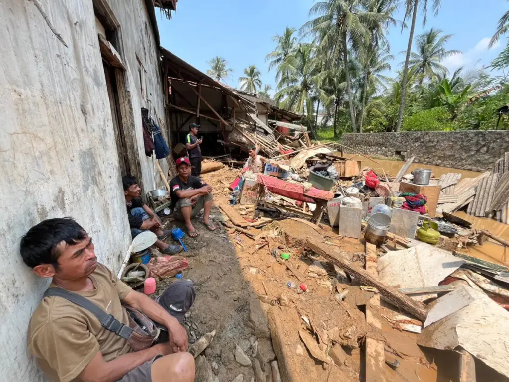 Banjir Bandang Cigudeg Hanyutkan 10 Gerobak Cuanki, Pedagang Asal Garut Kehilangan Mata Pencaharian