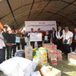 BRI Region 9 Bandung Salurkan Bantuan Logistik dan Survival Kit Bersama YBM BRILian
