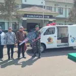 BRI Peduli Serahkan Bantuan 1 Unit Ambulans untuk Yonzipur 3/YW Pangalengan
