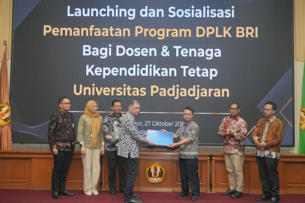 Resmikan Program DPLK BRI bagi Pegawai Unpad, Unpad dan BRI Perkuat Kolaborasi Perencanaan Keuangan Purnabakti